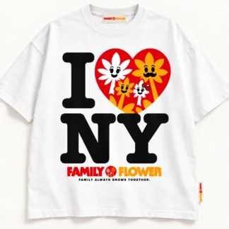I Love NY Family Tee — White