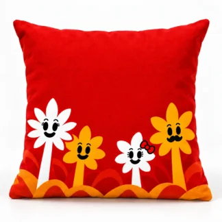 Family Graphic Throw Pillow
